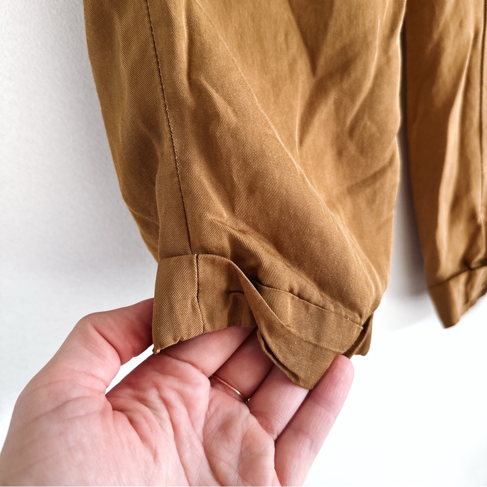 Zara Women's Brown Cropped Pants - Picture 5 of 7